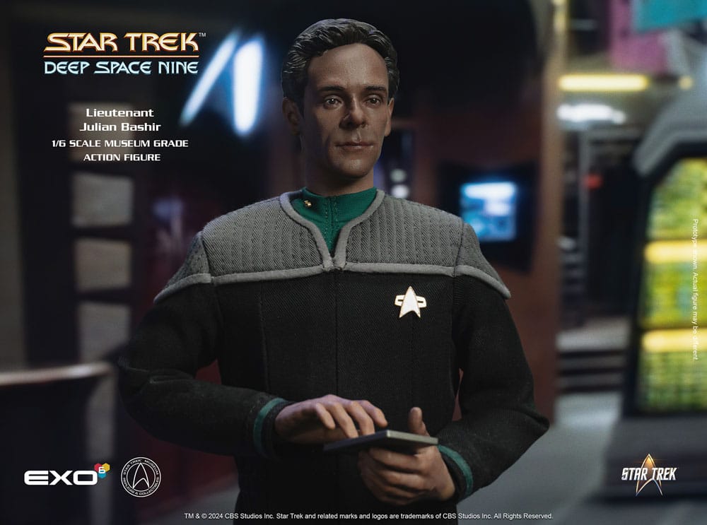 Star Trek: Deep Space Nine Actionfigur 1/6 Dr. Julian Bashir 30 cm - Smalltinytoystore