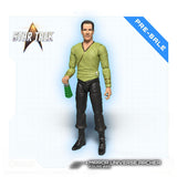 Star Trek: Enterprise Actionfigur 1/12 Mirror Universe Archer 16 cm - Smalltinytoystore