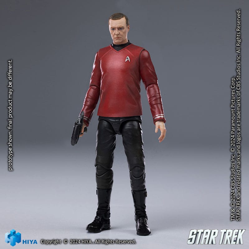 Star Trek Exquisite Mini Actionfigur 1/18 Star Trek 2009 Scotty 10 cm - Smalltinytoystore