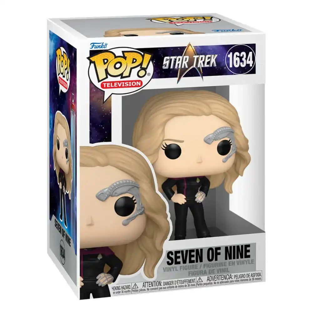 Star Trek Picard POP! TV Vinyl Figur Seven of Nine 9 cm - Smalltinytoystore