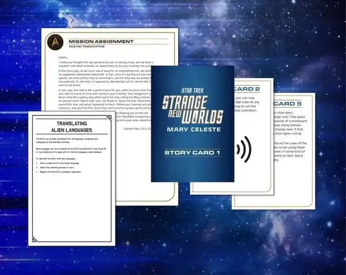 Star Trek: Strange New Worlds Escape Room Game Mary Celeste *Englische Version* - Smalltinytoystore