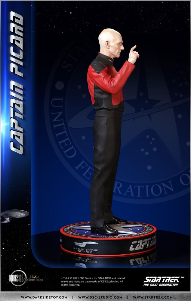 Star Trek The Next Generation Statue 1/3 Captain Jean-Luc Picard 66 cm - Smalltinytoystore