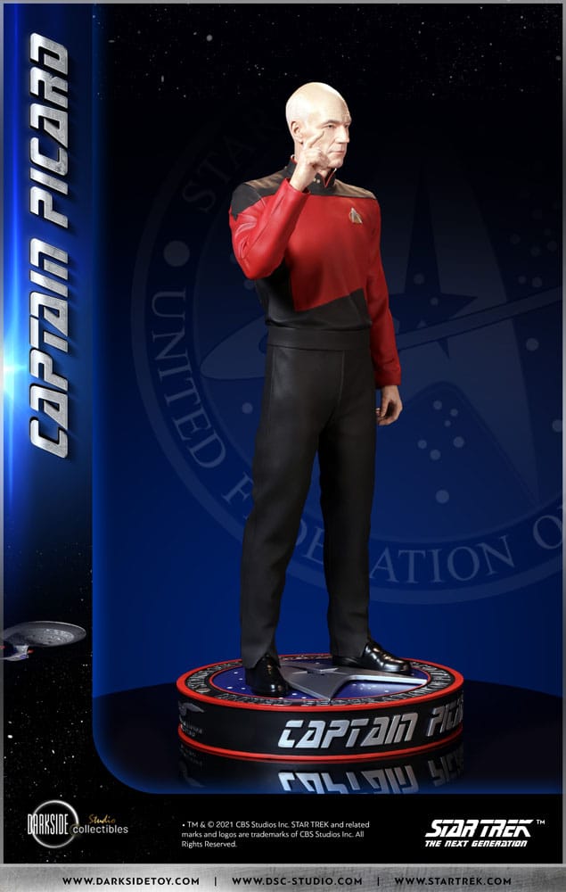 Star Trek The Next Generation Statue 1/3 Captain Jean-Luc Picard 66 cm - Smalltinytoystore
