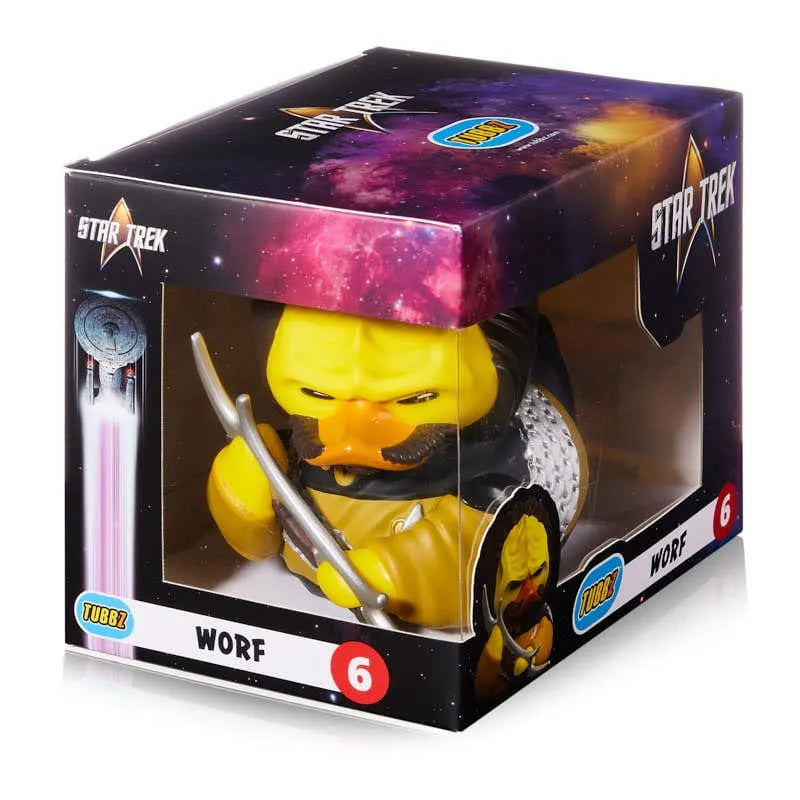 Star Trek Tubbz PVC Figur Worf Boxed Edition 10 cm - Smalltinytoystore