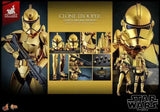 Star Wars 1/6 Clone Trooper (Gold Chrome Version) Exclusive HOT TOYS - Smalltinytoystore