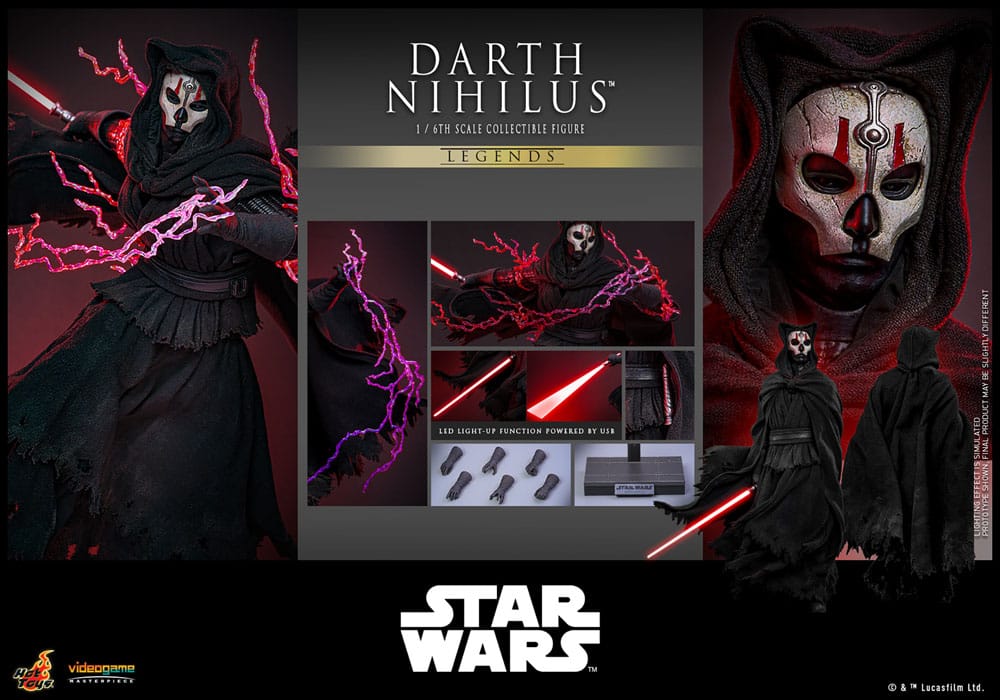 Star Wars Actionfigur 1/6 Darth Nihilus HOT TOYS - Smalltinytoystore