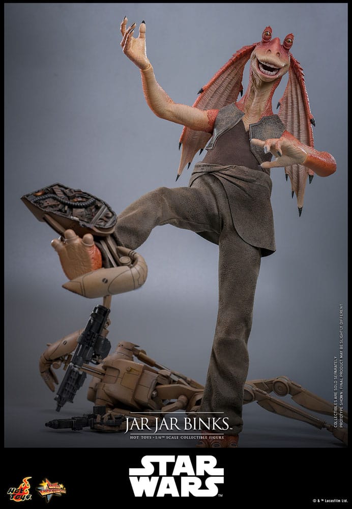 Star Wars Actionfigur 1/6 Jar Jar Binks 33 cm - Smalltinytoystore