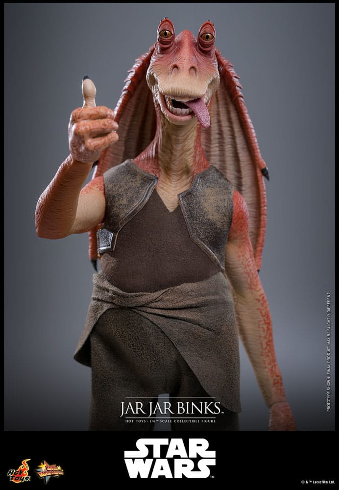Star Wars Actionfigur 1/6 Jar Jar Binks 33 cm - Smalltinytoystore