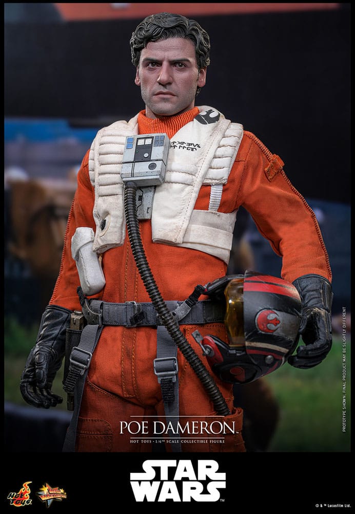 Star Wars Actionfigur 1/6 Poe Dameron 30 cm - Smalltinytoystore