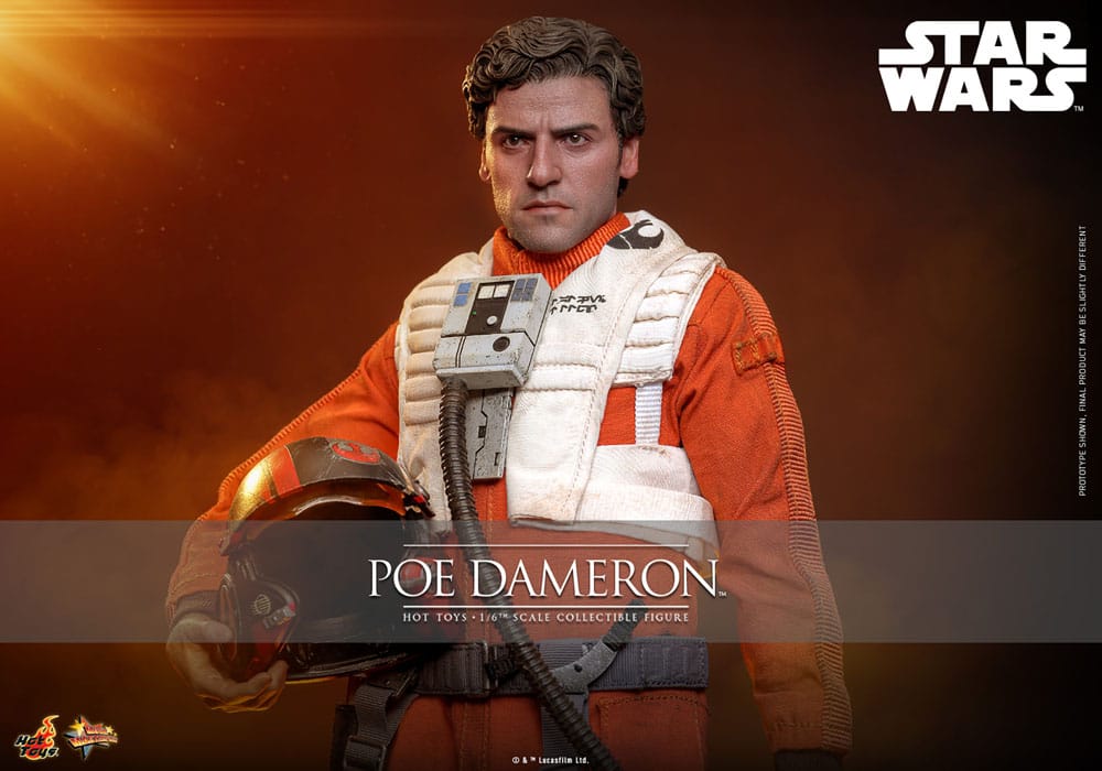 Star Wars Actionfigur 1/6 Poe Dameron 30 cm - Smalltinytoystore