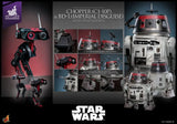 Star Wars Actionfigur Set 1/6 Chopper (C1-10P™) & BD-1™ (Imperial Disguise) 18 cm & 8 cm - Smalltinytoystore