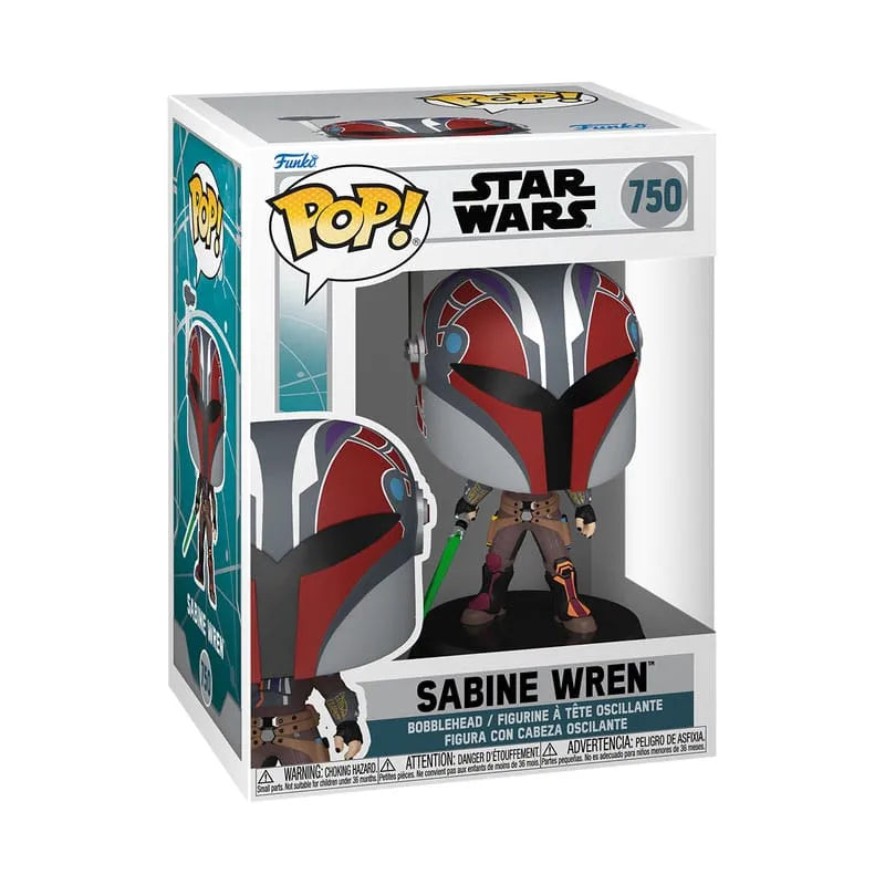 Star Wars: Ahsoka POP! Vinyl Figur S3- Sabine Wren 9 cm - Smalltinytoystore