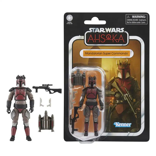 Star Wars: Ahsoka Vintage Collection Actionfigur Mandalorian Super Commando 10 cm - Smalltinytoystore