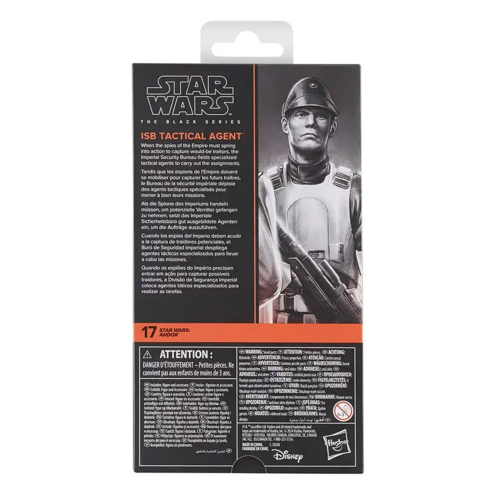 Star Wars: Andor Black Series Actionfigur ISB Tactical Agent 15 cm - Smalltinytoystore