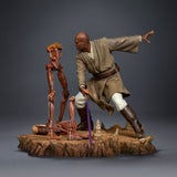 Star Wars Art Scale Statue 1/10 Mace Windu 18 cm - Smalltinytoystore