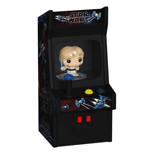 Star Wars Bitty POP! Arcade Vinyl Figur Luke Skywalker (8-bit) - Smalltinytoystore