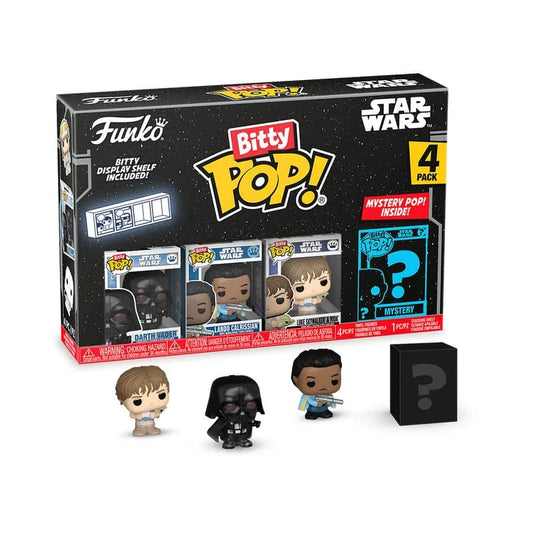 Star Wars Bitty POP! Vinyl Figuren 4er-Pack Vader 2,5 cm - Smalltinytoystore