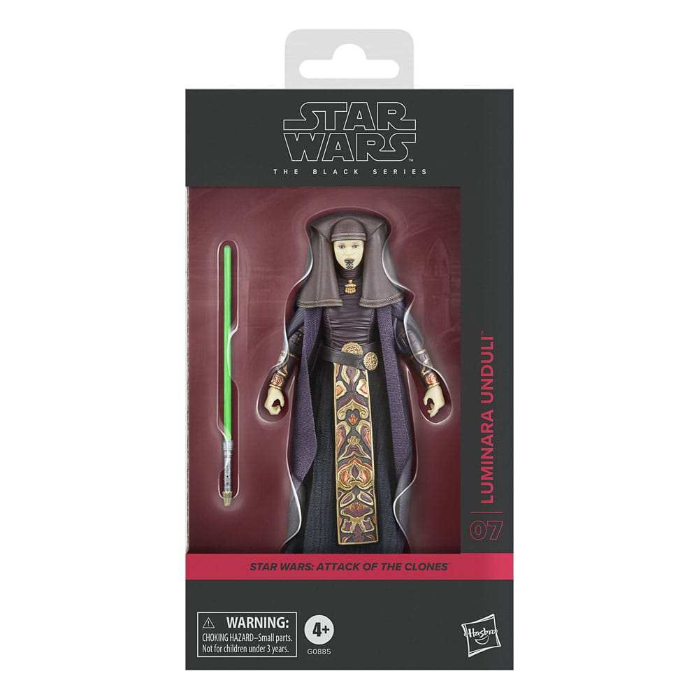 Star Wars Black Series Episode II Luminara Unduli 15 cm - Smalltinytoystore