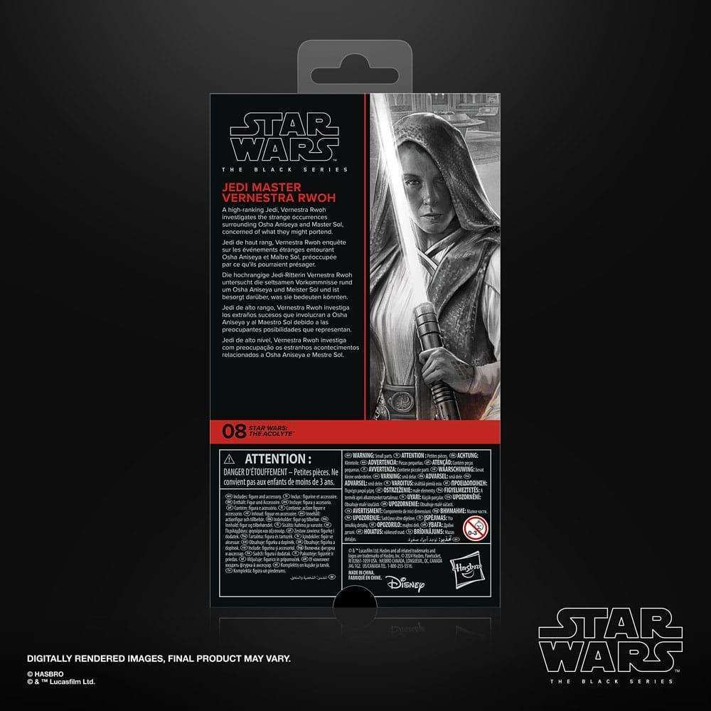 Star Wars Black Series The Acolyte Jedi Master Vernestra Rwoh 15 cm - Smalltinytoystore