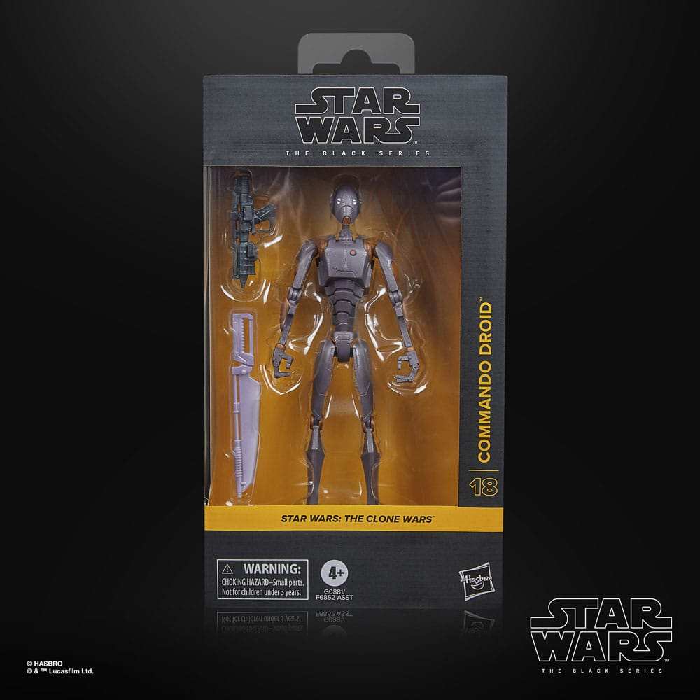 Star Wars Black Series The Clone WarsCommando Droid 15 cm - Smalltinytoystore