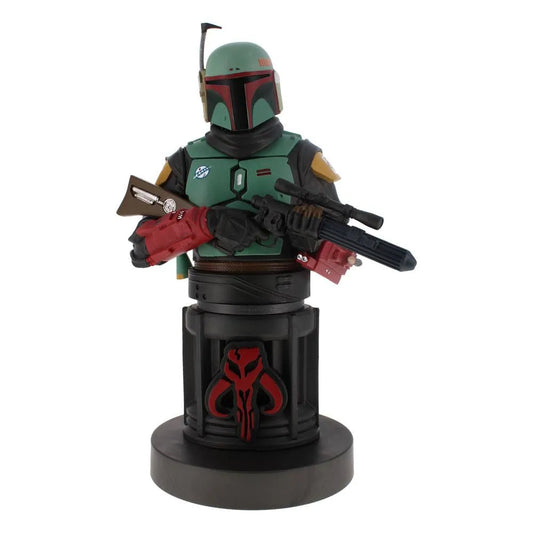 Star Wars Cable Guys Lade-Halter Boba Fett 2021 20 cm - Smalltinytoystore