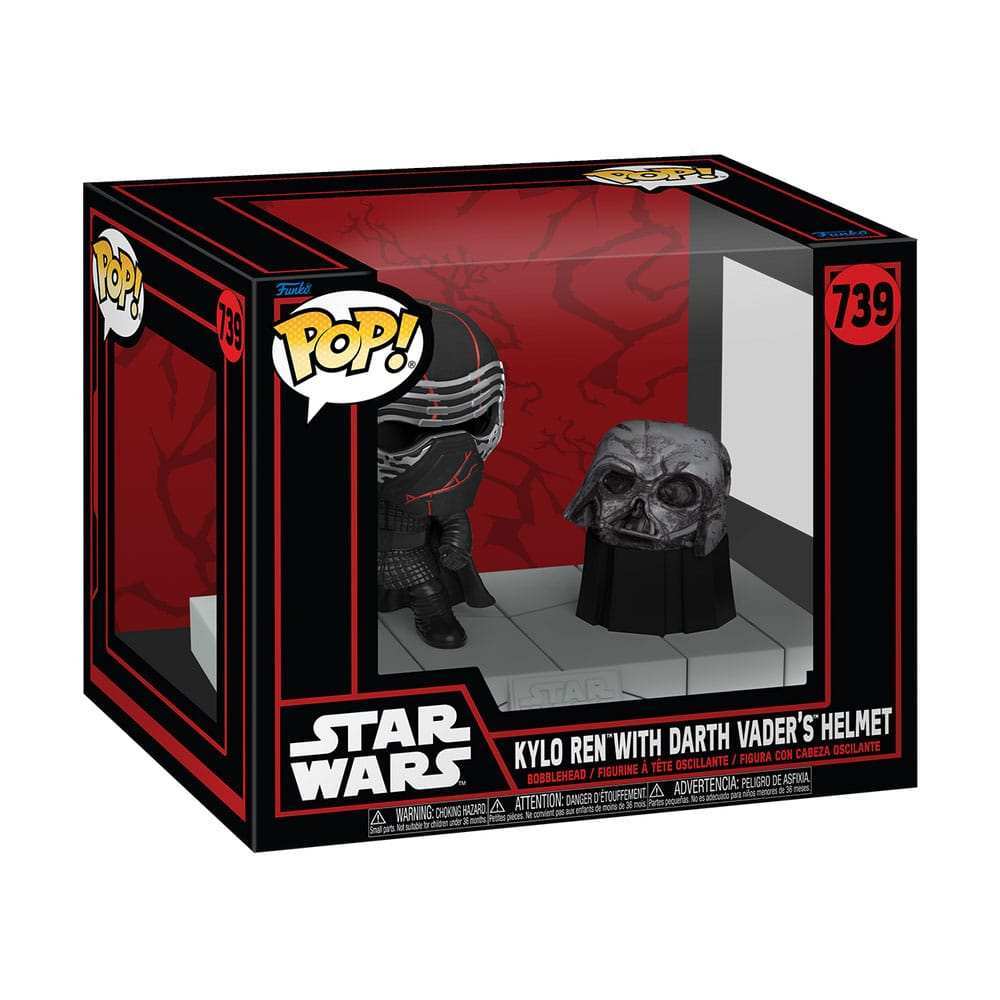 Star Wars: Dark Side POP! Deluxe Vinyl Figur Kylo Ren 9 cm - Smalltinytoystore