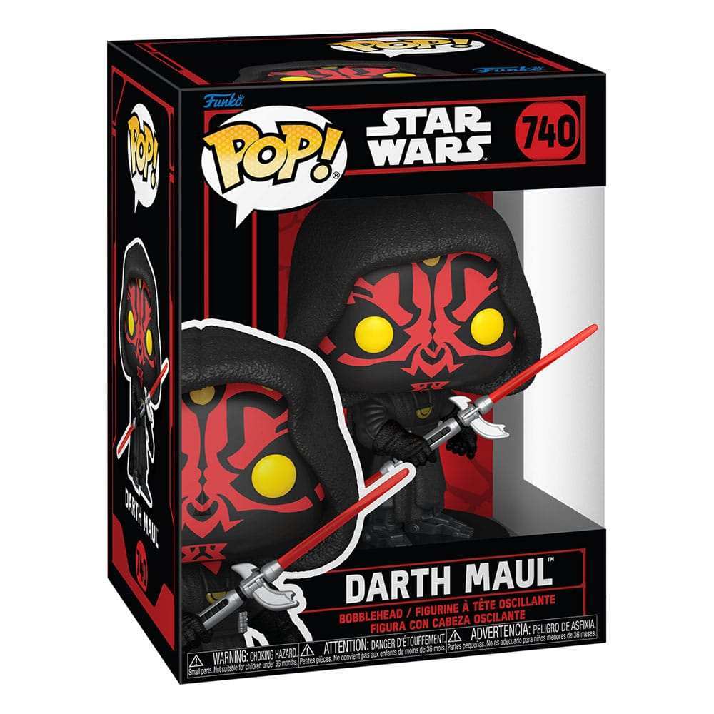Star Wars: Dark Side POP! Vinyl Figur Darth Maul 9 cm - Smalltinytoystore