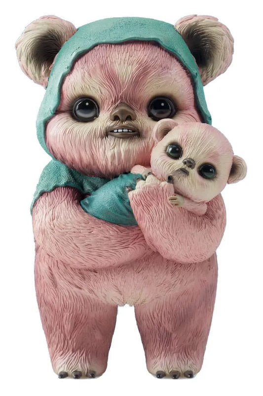 Star Wars Designer Statue Ewok by Mab Graves Pink Variant 18 cm - Smalltinytoystore
