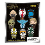 Star Wars-EP III Revenge Of Sith 3D PVC-Taschenanhänger Serie 1 Display (24) - Smalltinytoystore