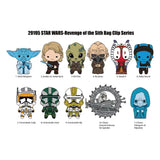 Star Wars-EP III Revenge Of Sith 3D PVC-Taschenanhänger Serie 1 Display (24) - Smalltinytoystore