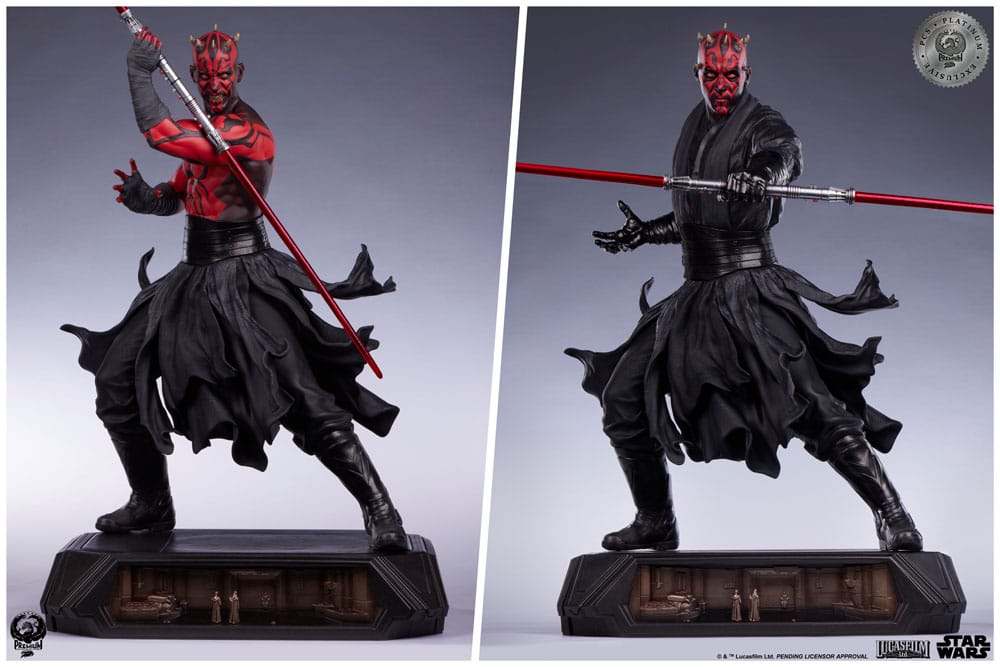 Star Wars Epic Series Statue 1/3 Darth Maul Platinum Exclusive 86 cm - Smalltinytoystore