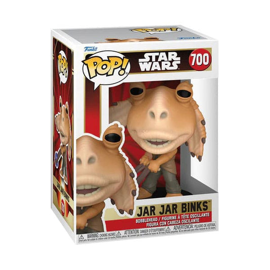 Star Wars: Episode I - Die dunkle Bedrohung Anniversary POP! Vinyl Figur Jar Jar Binks w/ Booma Balls 9 cm - Smalltinytoystore