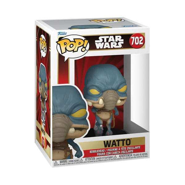 Star Wars: Episode I - Die dunkle Bedrohung Anniversary POP! Vinyl Figur Watto 9 cm - Smalltinytoystore