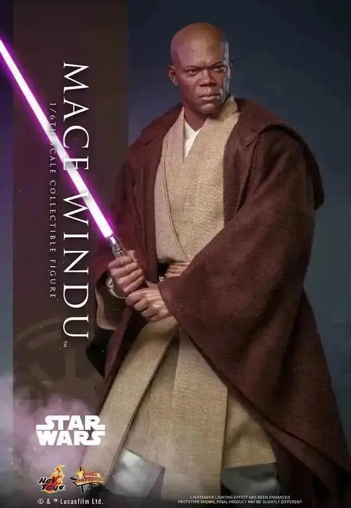 Star Wars Episode II 1/6 Mace Windu 32 cm HOT TOYS - Smalltinytoystore