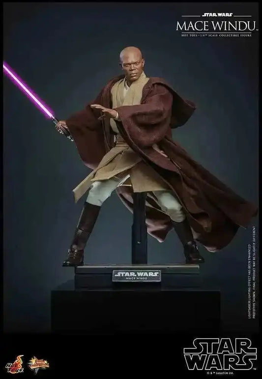 Star Wars Episode II 1/6 Mace Windu 32 cm HOT TOYS - Smalltinytoystore