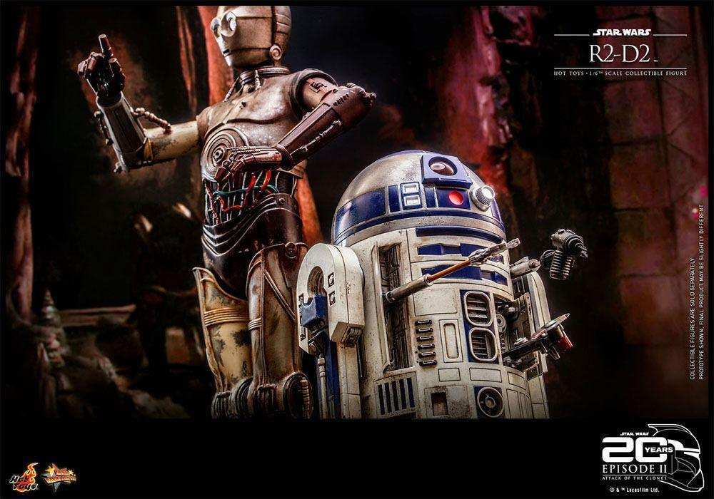Star Wars Episode II Actionfigur 1/6 R2-D2 18 cm HOT TOYS - Smalltinytoystore