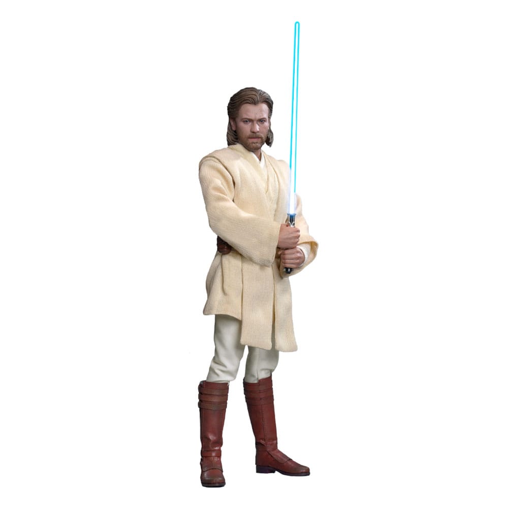 Star Wars: Episode II - Angriff der Klonkrieger Actionfigur 1/6 Obi-Wan Kenobi 31 cm - Smalltinytoystore