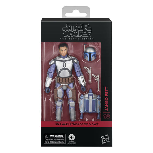 Star Wars Episode II Black Series Actionfigur Jango Fett 15 cm - Smalltinytoystore