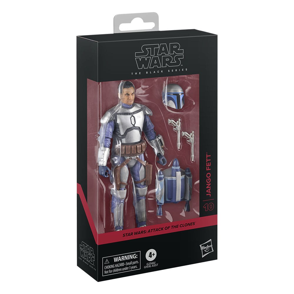Star Wars Episode II Black Series Actionfigur Jango Fett 15 cm - Smalltinytoystore