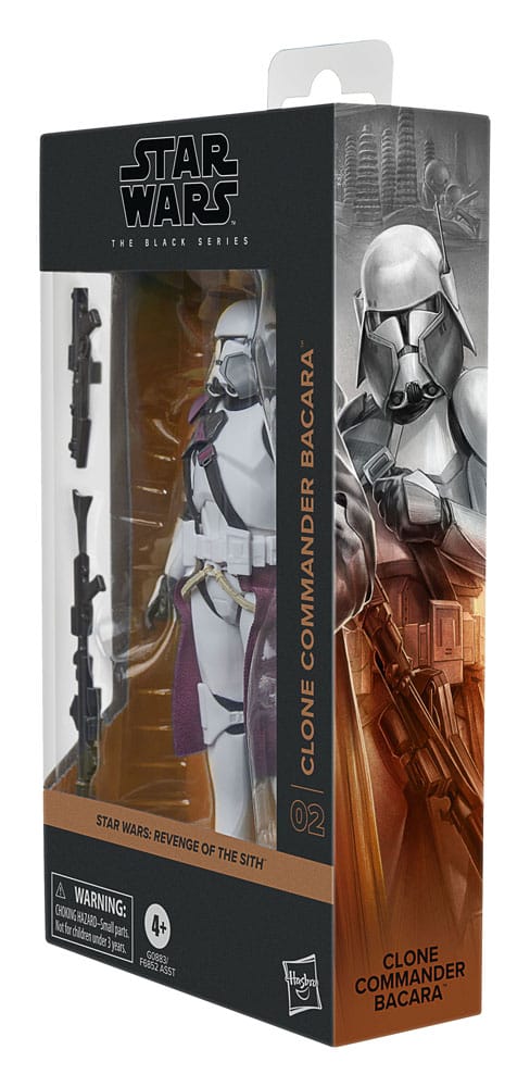 Star Wars Episode III Black Series Actionfigur Clone Commander Bacara 15 cm - Smalltinytoystore