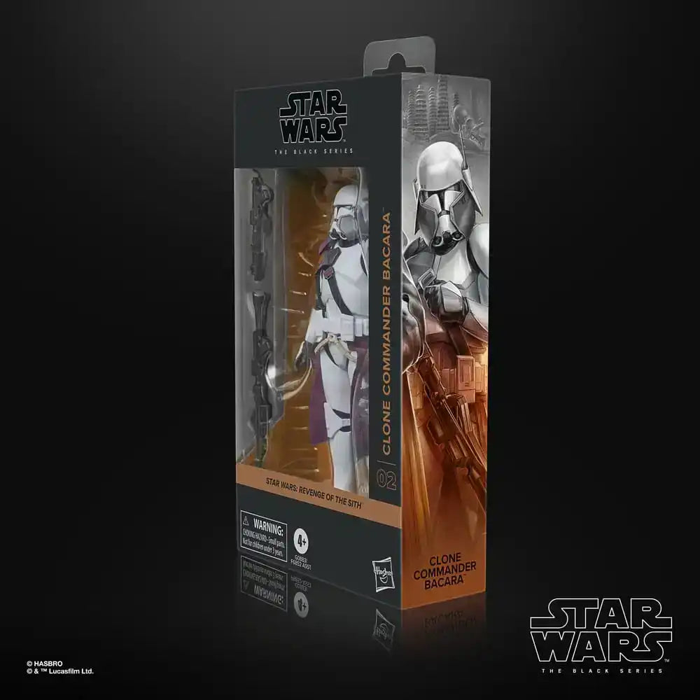 Star Wars Episode III Black Series Actionfigur Clone Commander Bacara 15 cm - Smalltinytoystore