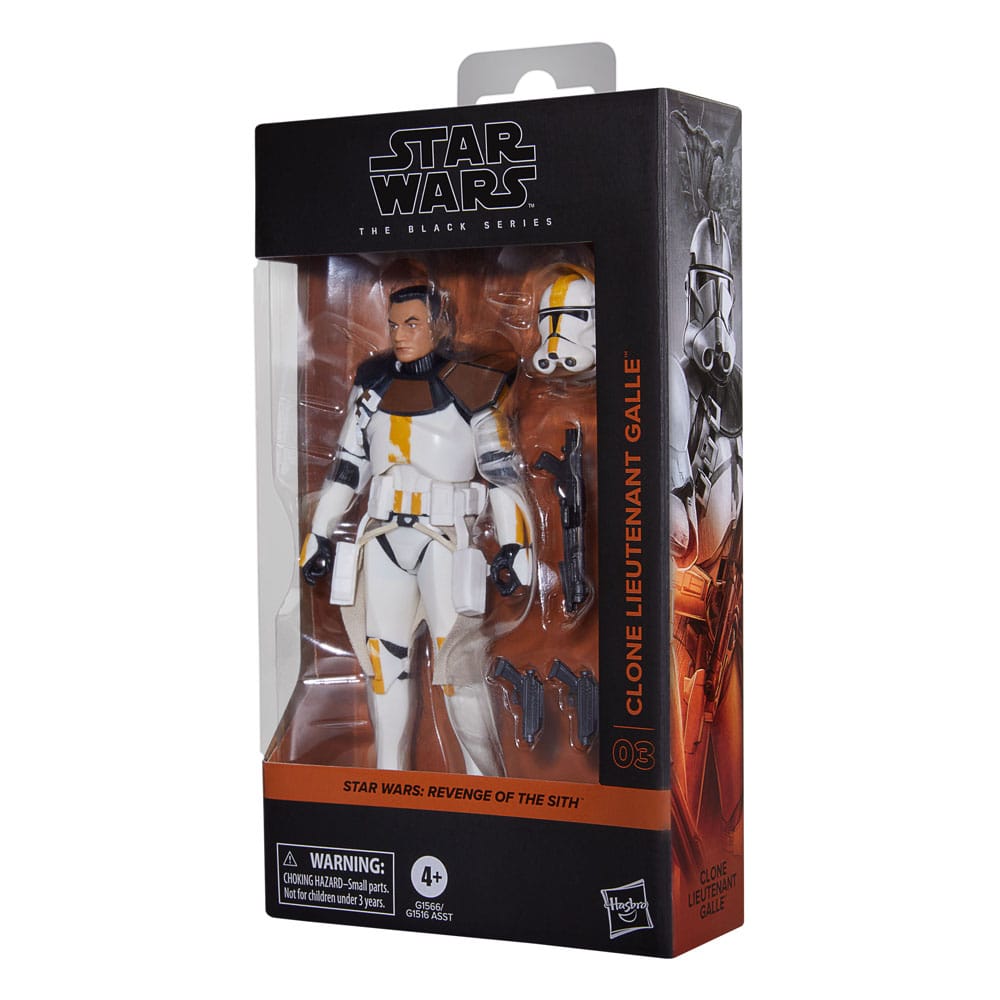 Star Wars Episode III Black Series Actionfigur Clone Lieutenant Galle 15 cm - Smalltinytoystore