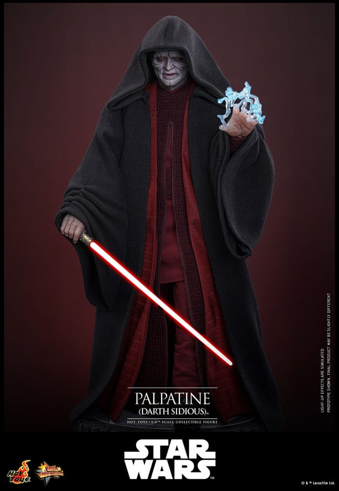 Star Wars Episode III - Die Rache der Sith 1/6 Palpatine (Darth Sidious) HOT TOYS - Smalltinytoystore