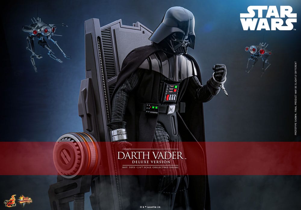 Star Wars: Episode III - Die Rache der Sith Movie Masterpiece Actionfigur 1/6 Darth Vader (Deluxe Version) 35 cm - Smalltinytoystore