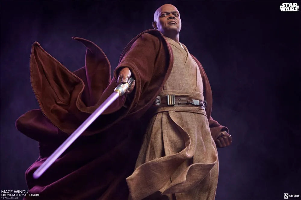 Star Wars Episode III Premium Format Figur Mace Windu 53 cm - Smalltinytoystore