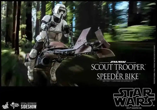 Star Wars Episode VI 1/6 Scout Trooper & Speeder Bike 30 cm HOT TOYS - Smalltinytoystore