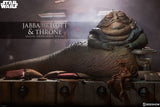 Star Wars Episode VI Actionfigur 1/6 Jabba the Hutt & Throne Deluxe 34 cm - Smalltinytoystore