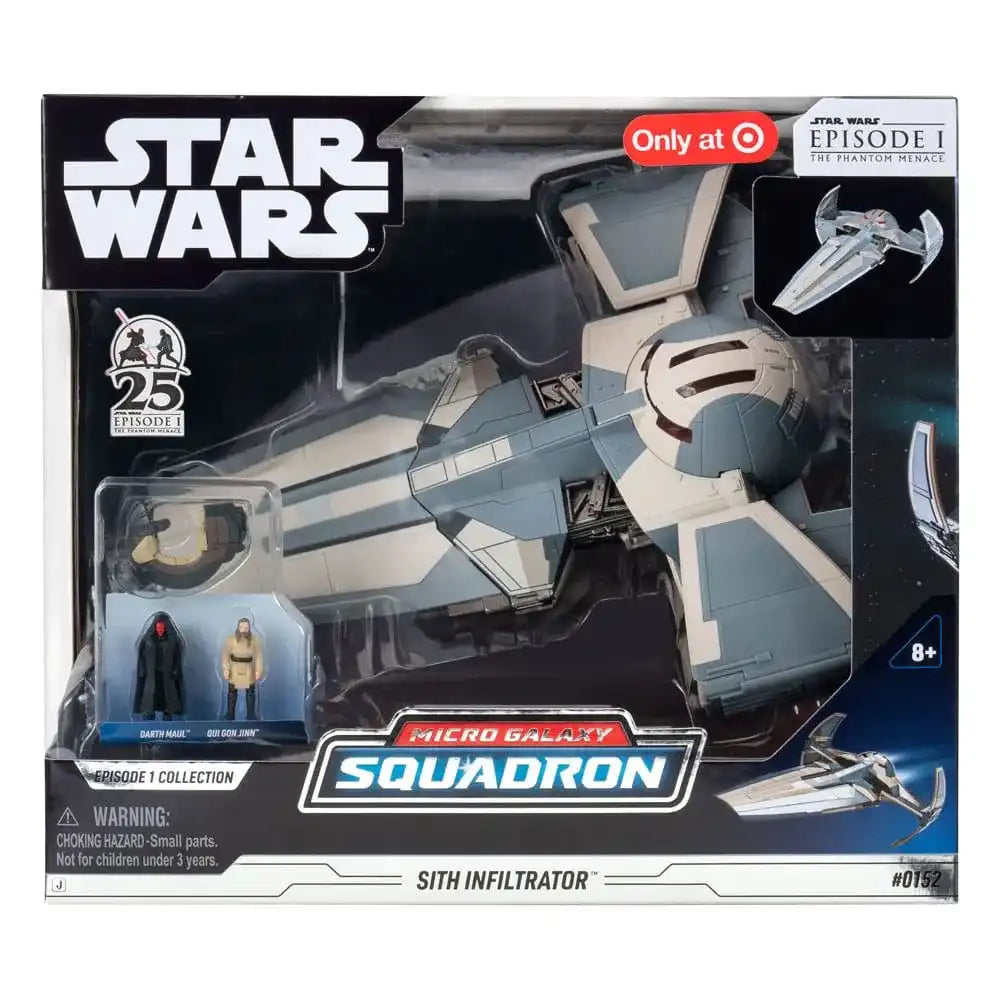 Star Wars Fahrzeug mit Figur Deluxe Armored Sith Infiltrator Episode 1 Collection 20 cm - Smalltinytoystore