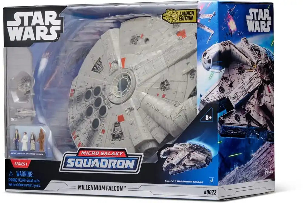 Star Wars Feature Fahrzeug mit Figur Millennium Falcon 23 cm - Smalltinytoystore