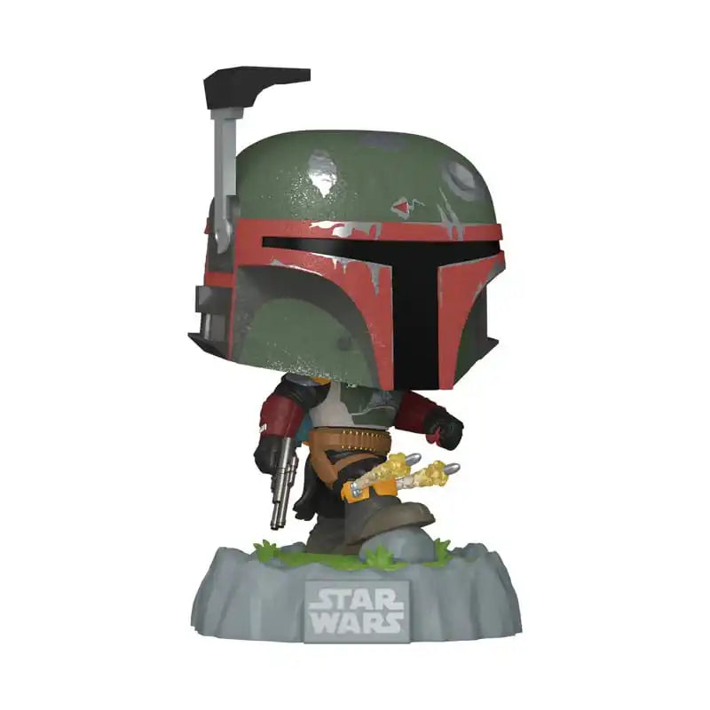 Star Wars: Fett Legacy POP! Vinyl Figur Boba Fett w/Rockets 9 cm - Smalltinytoystore